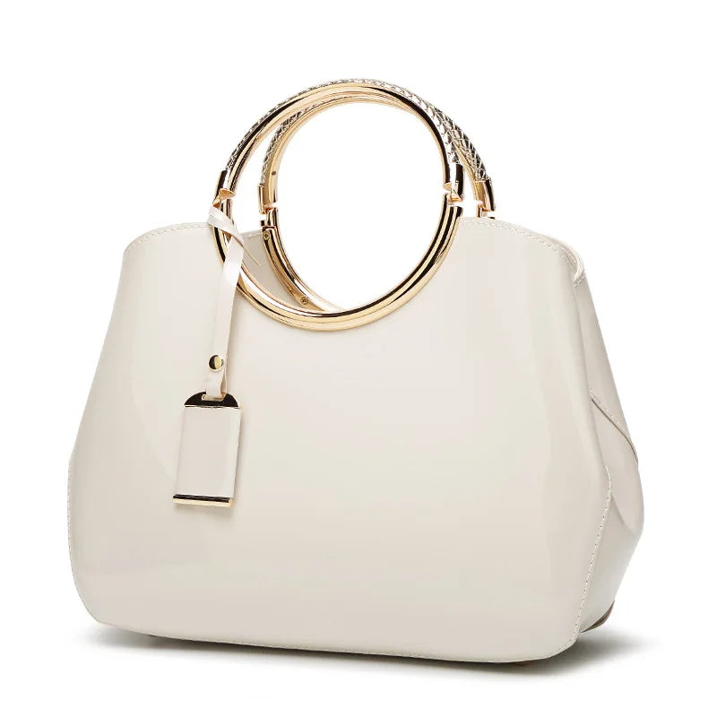 Women's Patent Leather Handbag – Fashion Crossbody & Shoulder Bag