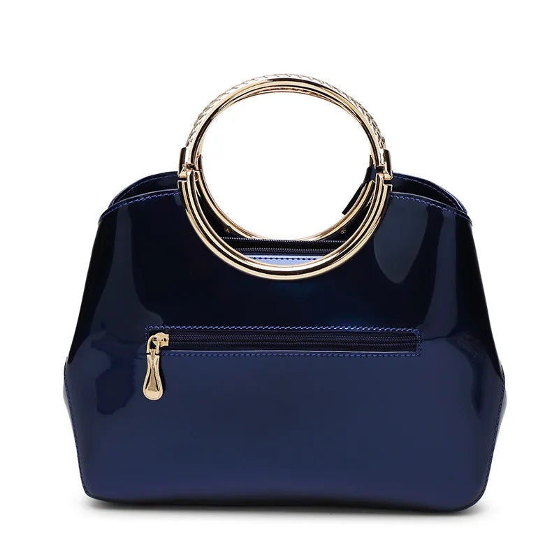 Women's Patent Leather Handbag – Fashion Crossbody & Shoulder Bag
