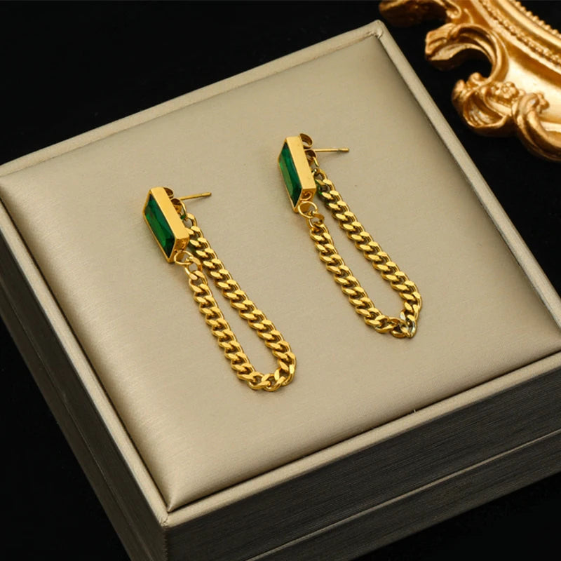Luxury Crystal Jewelry Collection – Necklace, Bracelet & Earrings