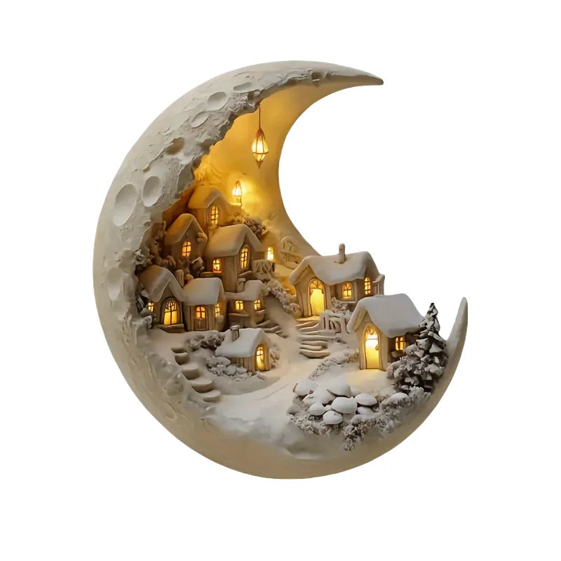 Luxury Modern Acrylic Decorative Ornament – 20 × 17 cm