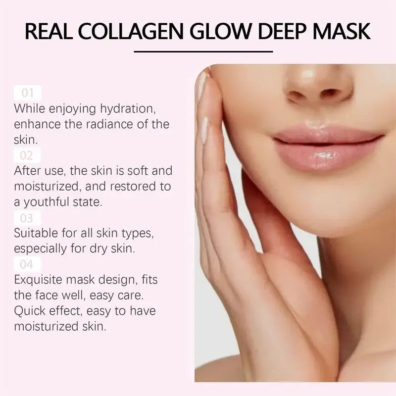 Luxury Collagen Hydrating Overnight Face Mask – Korean Skincare