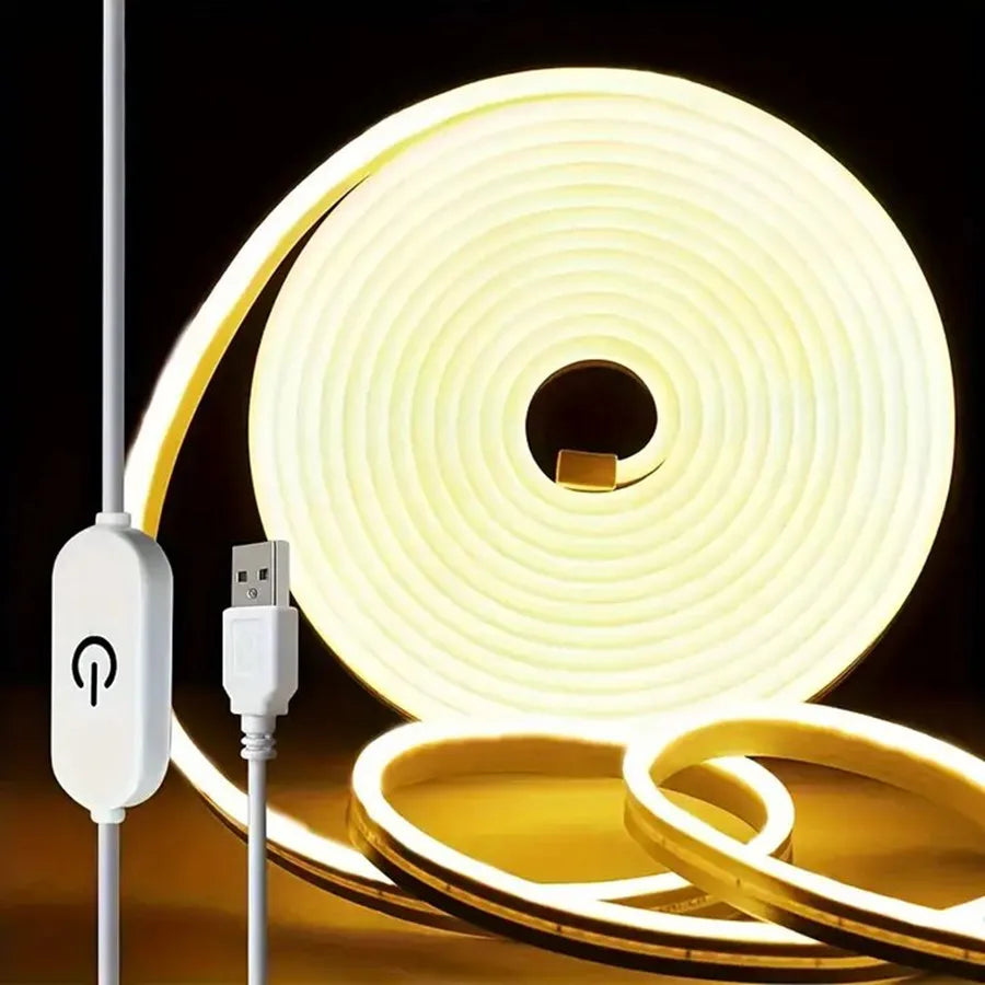 Luxury Touch Sensor USB LED Neon Light Strip – Waterproof