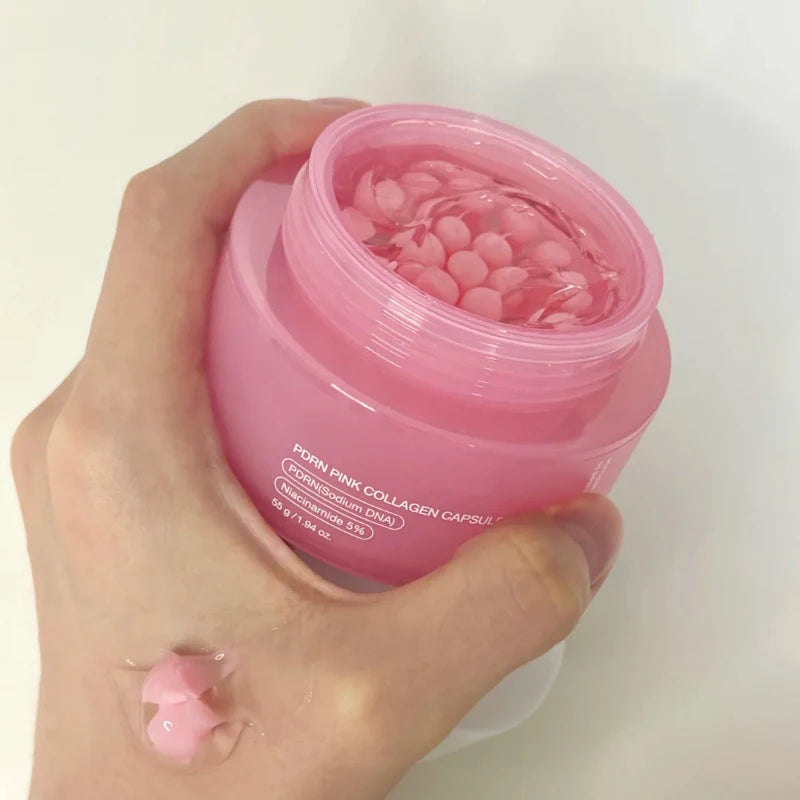 Luxury PDRN Pink Collagen Capsule Face Cream with Niacinamide
