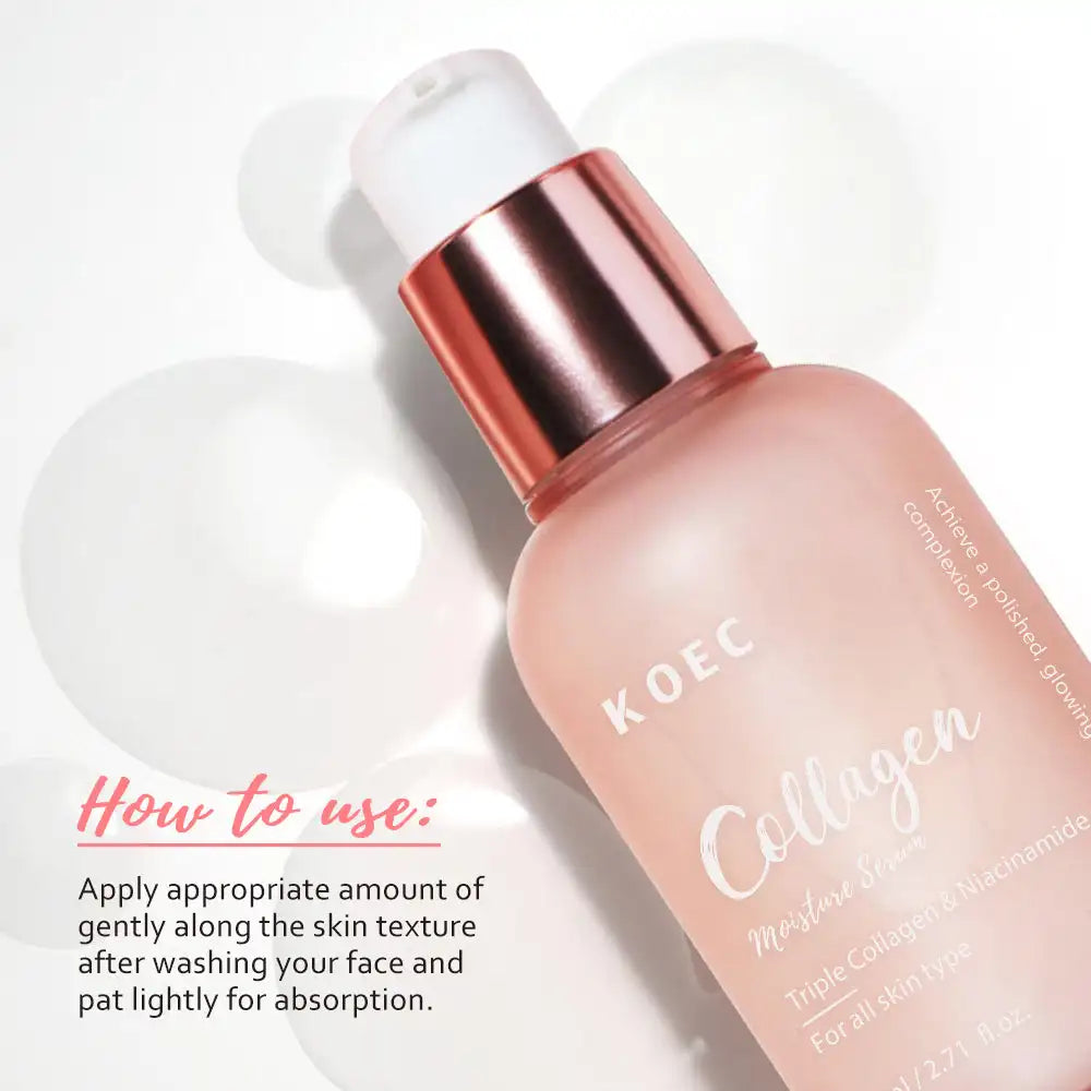 Luxury Triple Collagen & Niacinamide Face Serum – 80ml