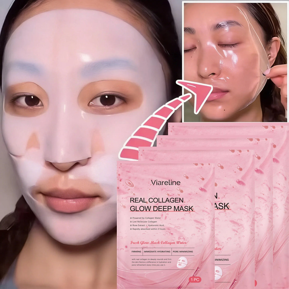 Luxury Collagen Hydrating Overnight Face Mask – Korean Skincare
