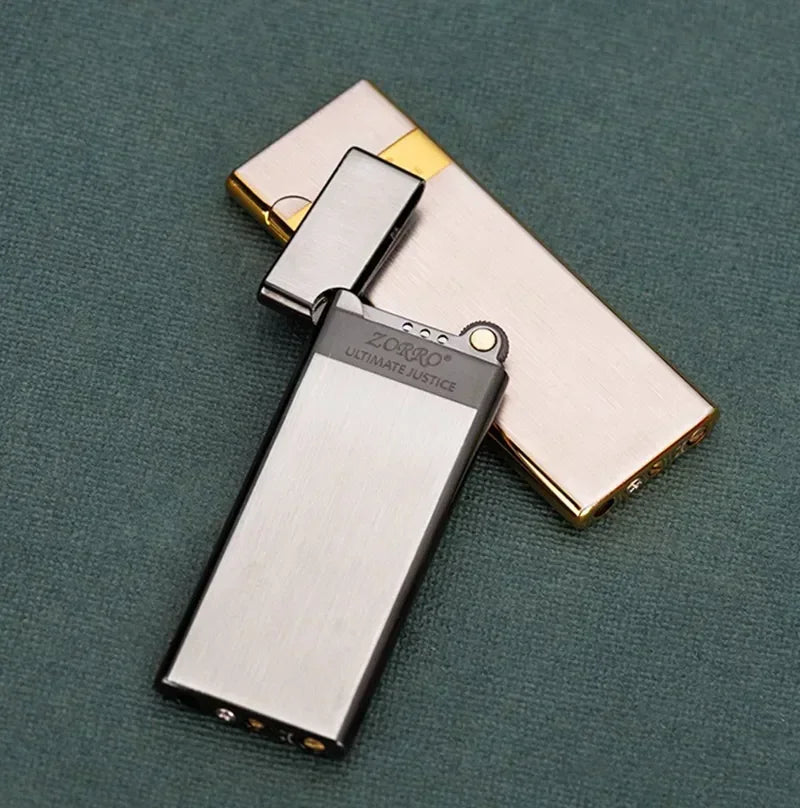 ZORRO Z636 Metal Pocket Lighter – Compact Mirror Finish