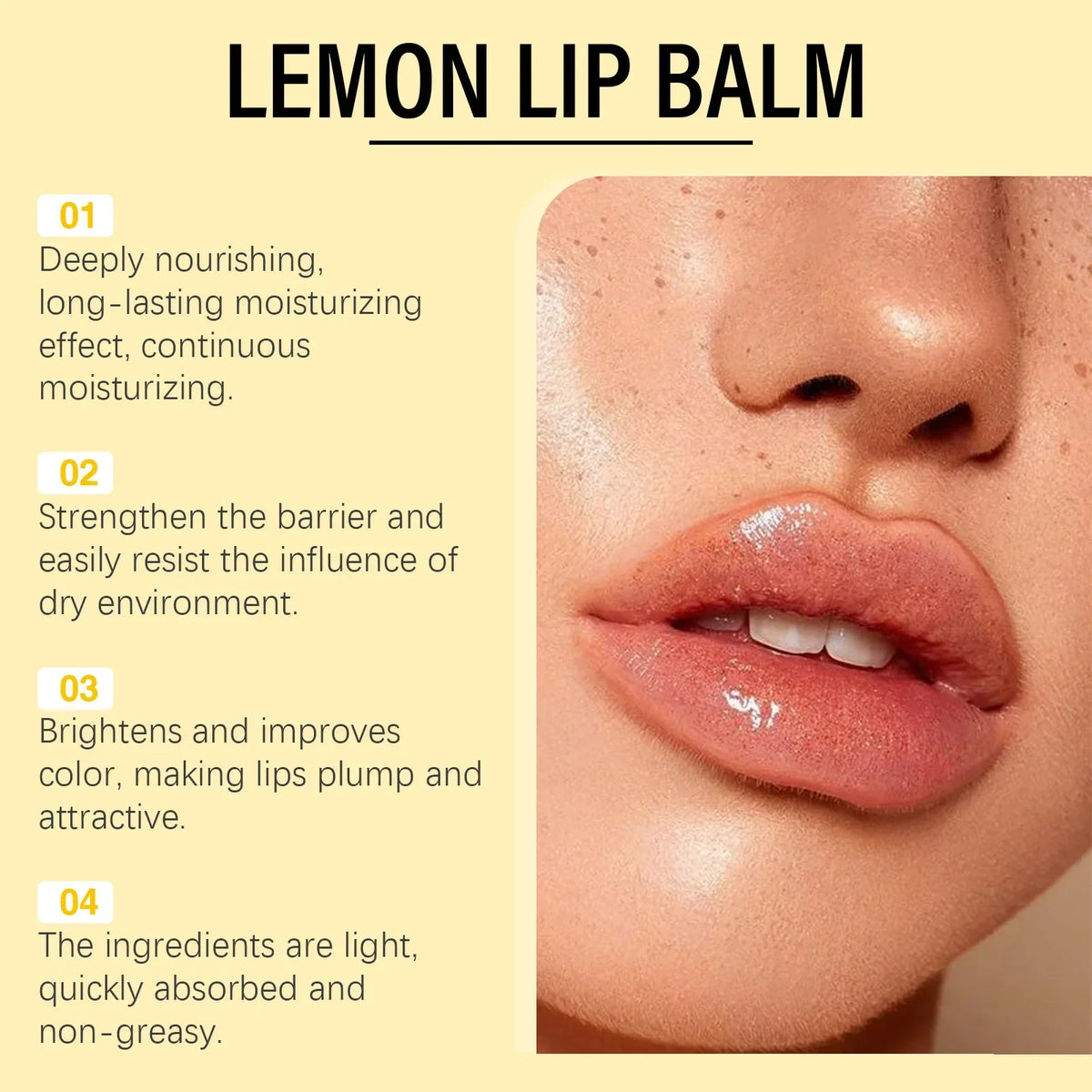 Luxury Turmeric Lip Balm – Hydrating & Moisturizing Lip Care – 5g