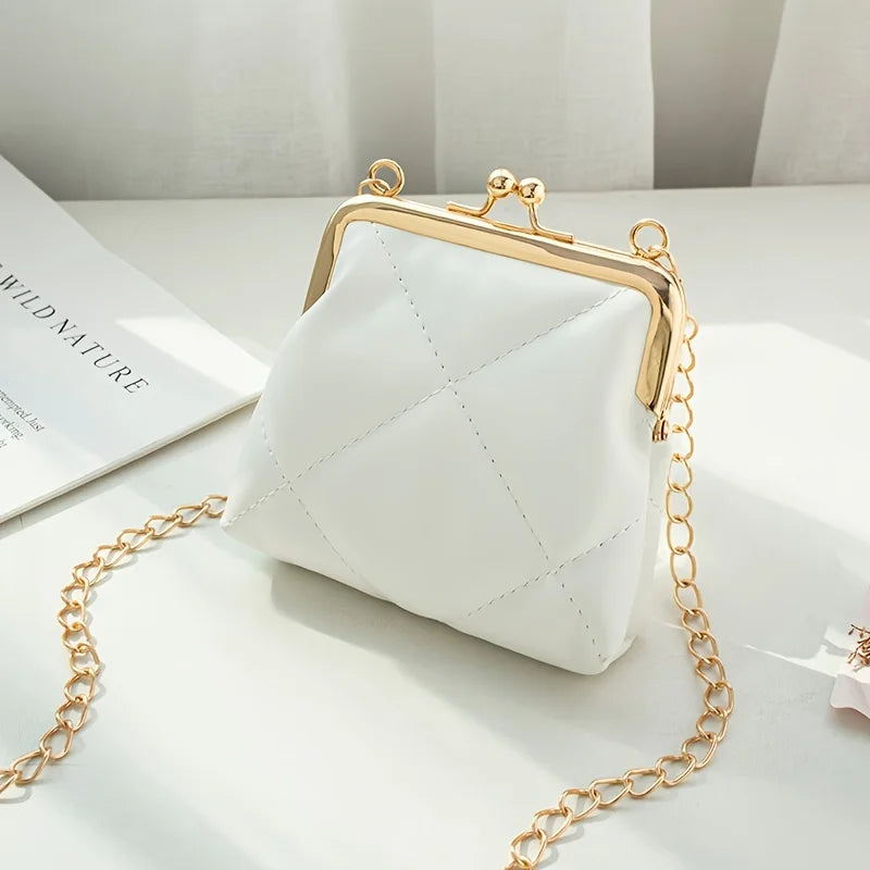 Women's PU Leather Coin Purse – Compact Snap Closure Wallet