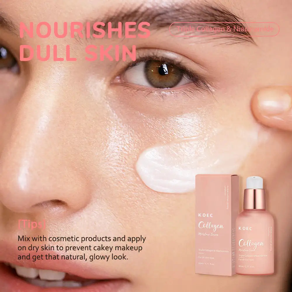 Luxury Triple Collagen & Niacinamide Face Serum – 80ml