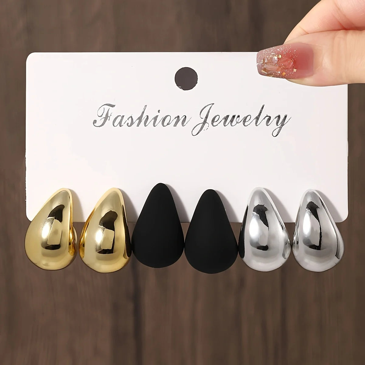 Luxury Water Drop Stud Earrings for Women