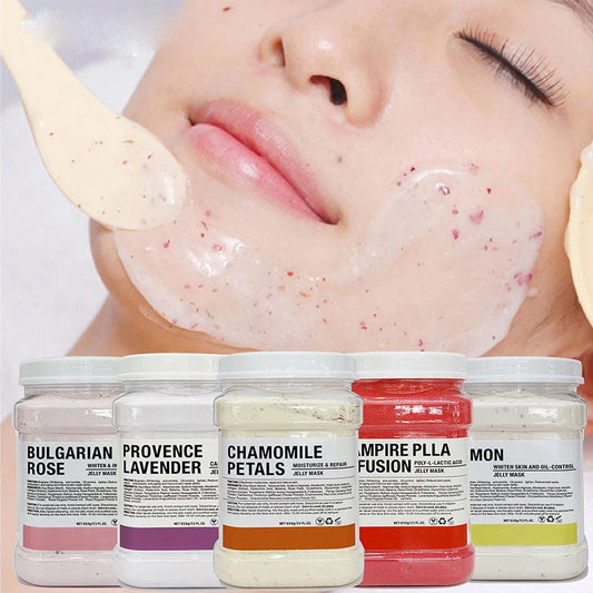 Luxury Crystal Jelly Face Mask Powder with Bulgarian Rose & Hyaluronic Acid – 350g