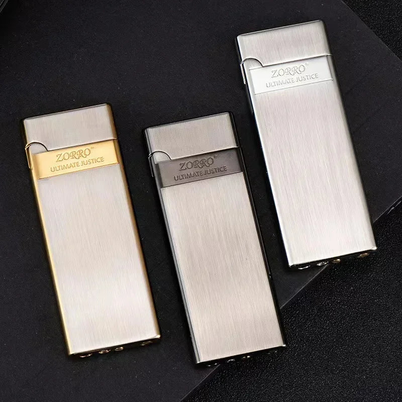 ZORRO Z636 Metal Pocket Lighter – Compact Mirror Finish